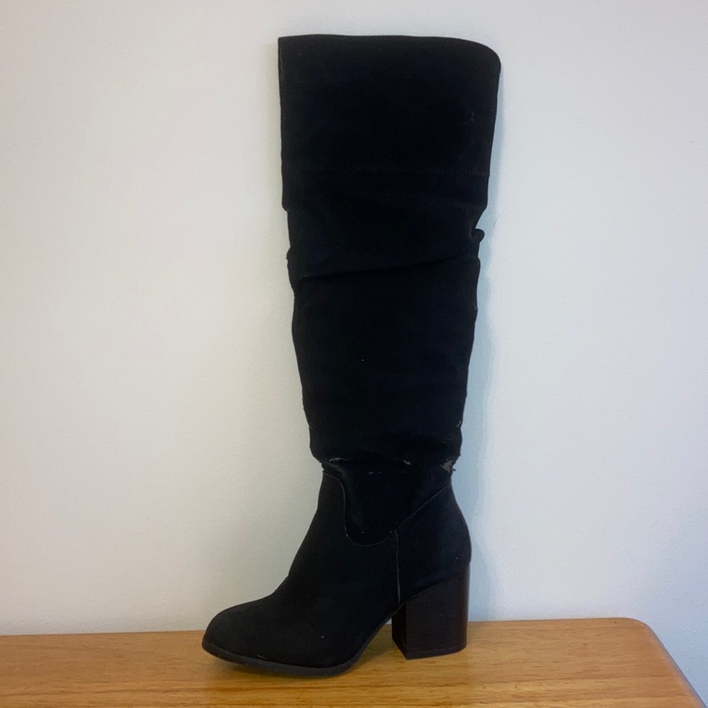 Black boots